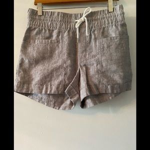 Athleta Cabo Linen Shorts